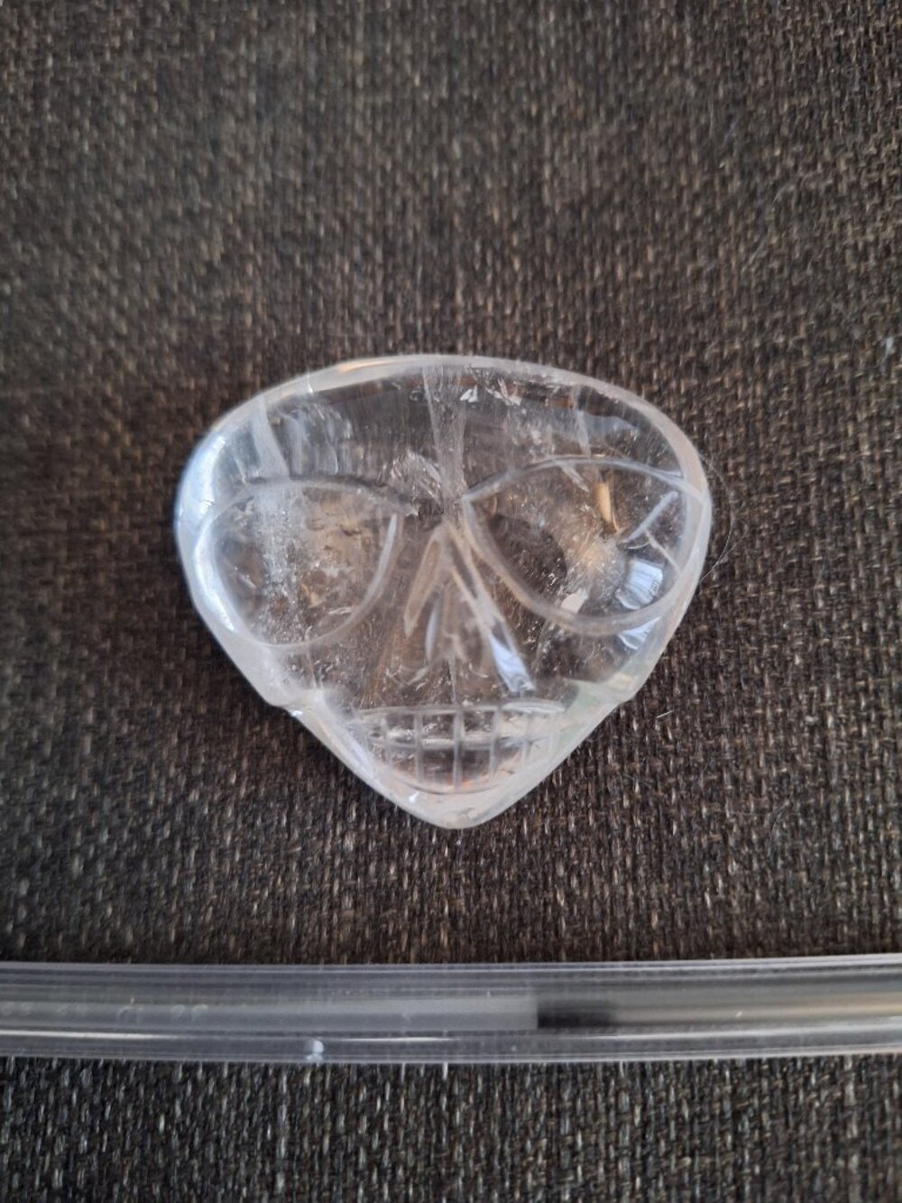 Clear quartz star being